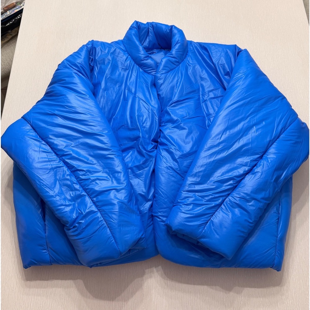 Yeezy Gap Round Jacket Blue Puffer Kanye West Large 792033-00-2-0004